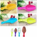 Multi-Color Set of 4 Double Headed Measuring Spoons / Grain Pulses Sugar Flour Spoon Scoop Dispenser. 