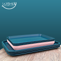 Rectangular plastic Food Serving tray Large Size.. 