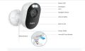 Reolink Lumus - Outdoor CCTV Camera WiFi for home security system, PIR motion detection, two-way and alarm, waterproof, microSD card storage. 