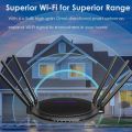 WAVLINK AC2100 Long Range Wireless MU-MIMO Dual-Band Smart Wi-Fi Gigabit Router with Touchlink Extra Wide Coverage Parental Control&QoS, Home & Office, 4K Streaming with USB 3.0 Ports for Gaming WL-WN531A6 (QUANTUM D6). 