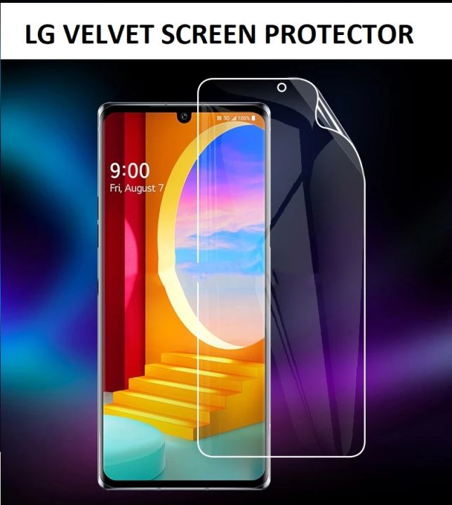 LG Velvet Screen JELLY PROTECTOR JELLY CLEAR QUALITY