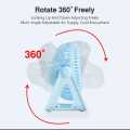 360° rotating mini fan Desktop Fan for Home Office or Travel USB ventilation fan air conditioner. 