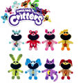 YueYangSport 25-30cm Smiling Critters Plush Toys Hopscotch Cat Nap Plushie Doll Kawaii Stuffed Decoration Christmas Gift Kids. 