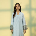 Sapphire - Stitched Ready to Wear  - Shirt - Embroidered Multi Neps Shirt. 