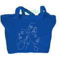 Face Line Tote l Aesthetic Tote Bag SUPER HEAVY WEIGHT SHOULDER TOTE SHOPPING CANVAS BAGS. 