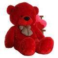 1ft ,1.5ft ,2ft ,3ft ,3.5ft Cute Teddy Bear for Girls - Red Color - For Birthday/Anniversary/Valentine/Gift. 