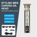 DL 1323 metal carving desgin hair cut machine beard trimmer hair clipper professional electric hair trimmer cordless for men. 