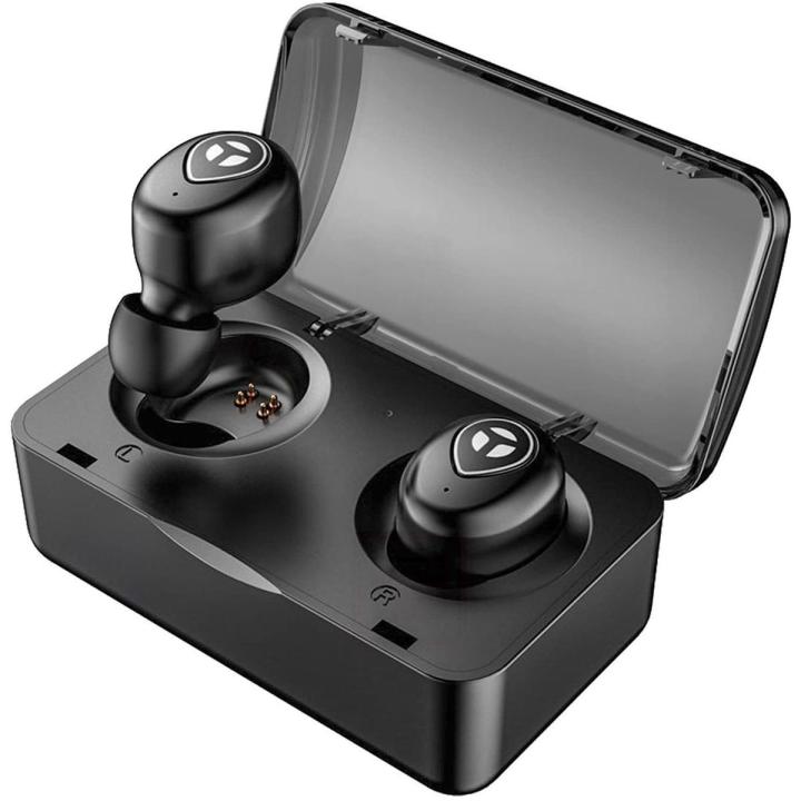 Tranya Bluetooth 5.0 Deep Bass True Wireless Headphones, Sports Wireless Earbuds, Sweat Proof Earphones Built-in Microphone for Running