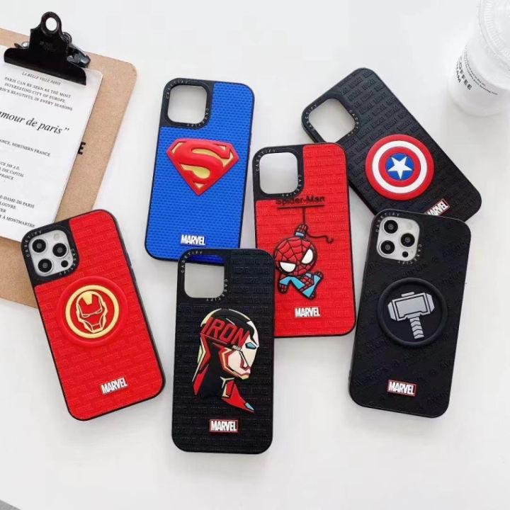 3D Three-Dimensional Cartoon Theme Shell Supr Phone case Silicone for Apple 12pro max iPhone 15