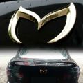 Black Evil M Logo Emblem Badge Decal for Mazda All Model Car. 