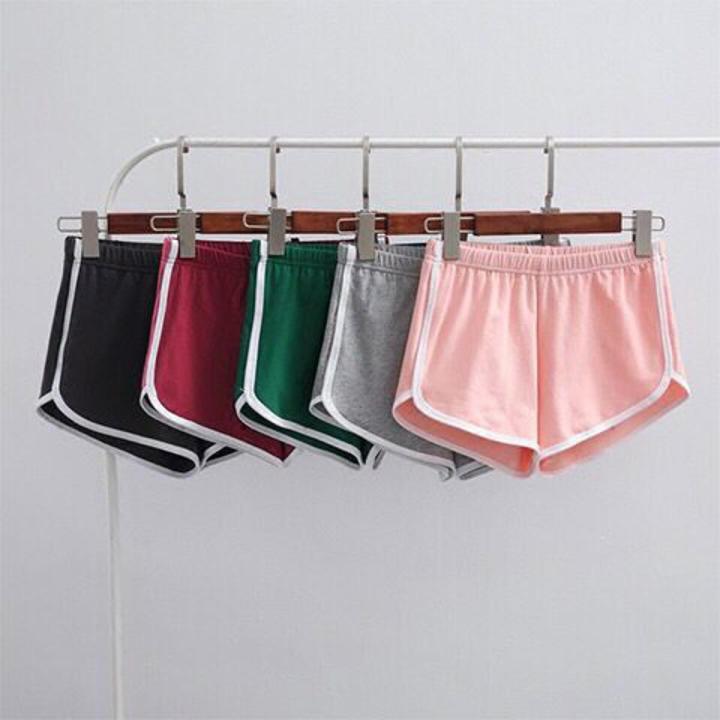 运动夏季超短裤女韩版瑜伽宽松阔腿休闲女短裤 women's casual pants