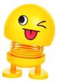Spring Emoji Shaking Head (stuck out tongue & Winking) Toys Theme Party Favors Car Dashboard Table. 