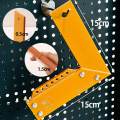 15cm Ruler Woodworking Measurements Ruler Layout Tool Equipment Carpentry Framing Square for Engineer Machinists Marking Building. 