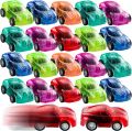 Pull Back Mini Cars Transparent Inertial Broken-Resistant Funny Car Model For Birthday Party Toys. 