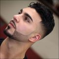 Men's Beard Styling Template Comb Double Sided Beard Style Comb Beard Trimming Comb. 