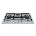MODEL 771 SS Built-in Gas Hob - 3 Burner Stainless Steel Stove - Heavy Diecast Grill  - NG/LPG -1 Year Brand Warranty. 