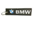 BMW Tag Key chain EMBROIDERY  car key chain both side. 