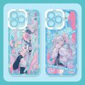 H-Hatsune Miku Soft Case for Xiaomi Redmi Note 12 Pro Plus Turbo 13 11 11S 10 10S 9S 9 Max 8 7 6 A1 A2 Clear Back Cover. 