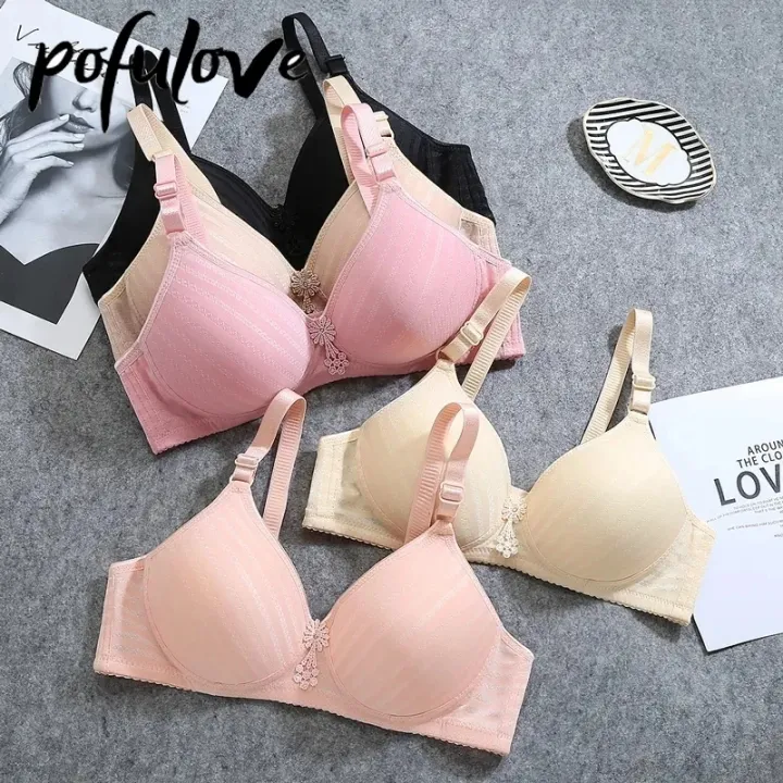 Plain%20Foam%20Padded%20Bras%20for%20Women%20adjustable%20Straps%20Non%20Wired%20Bra%20for%20Girls%20Soft%20Push%20up%20Brazer%20-%20Image%203
