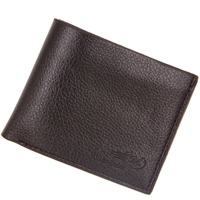 Short Men Wallets High Quality Slim Card Holder Coin Pocket Name Customized Male Wallet Brand Photo Holder New Small Men Purses
