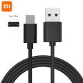 Original Xiaomi MI USB to Type - C data & Charging Cable for All Android Phones | Pure Copper, Durable 3.0 Amp Super-Fast Qualcomm Fast Charging & Data Sync, MI Type C Fast Charging Cable Black. 