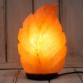 Himalayan Salt Lamp Leaf Shaped. 