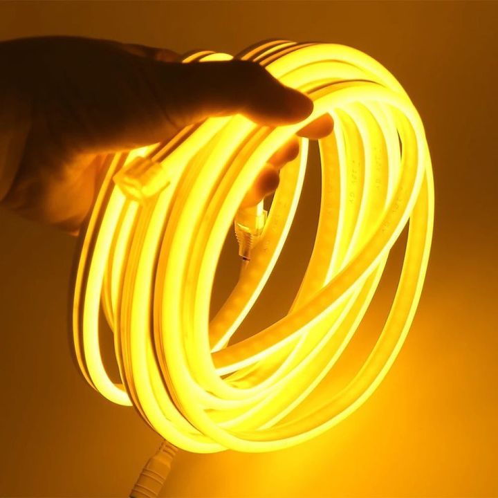 YELLOW%20LED%20strip%20Flexible%20NEON%20Rope%20Light%20waterproof/LED%20Neon%20Lights%20decoration%20with%20220V%20adapter%20-%20Image%204