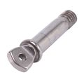 4pcs M6X38mm Straight D-Shackle, Short, Stainless Steel AISI 316. 
