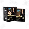 10 Sachets Natural Black Luvvel Shampoo Hair Color Shampoo Sachets 10 x 20ml. 