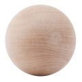 Wooden Balls Without Bore Dia. 50mm/60mm/70mm/80mm Exercise Wooden Ball Durable DIY Painted Exercise Wooden Ball. 