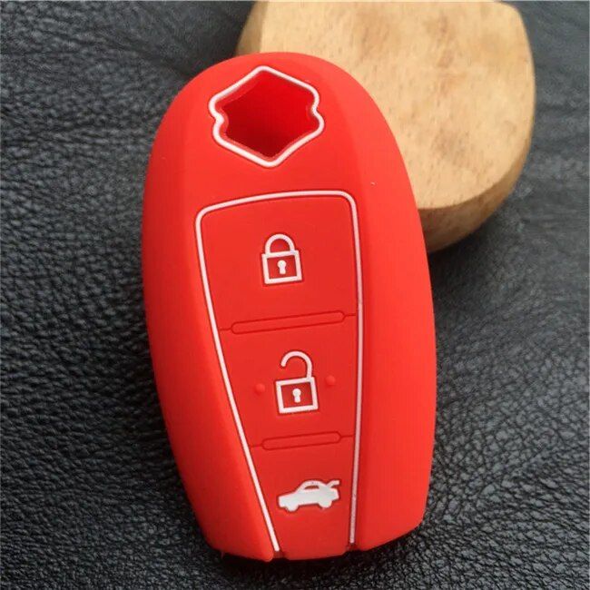 【DATA FROG Global MALL】Silicone car For Suzuki Swift Maruti Baleno remote Key