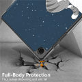 For Samsung Galaxy Tab A9 Plus 11inch X210 X215 X216 Case Slim Tri-fold Smart Flip Cover Full Coverage Casing. 