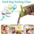Bag Clips For Food,Bag Clips With Cap Pour Spout,Chip Clips For Bags,Seal Pour Food Storage Snack Bag Clip, Kitchen Food Storage and Organization Moisture Sealing Clamp. 