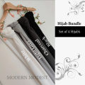 Modern Modest - Chiffon Georgette Hijab Bundle for Girls/Women. 
