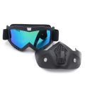 Wind Dust Proof Filter Respirator Mouth Face Mask Motorcycle Helmet Protective Eyewear Workplace Safety Wear. 