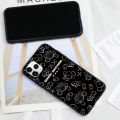 For Infinix Hot 11 11s original niche black Kaws phone case. 