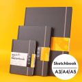 Mont Marte Sketchbook A3/A4/A5 - 80 Sheets - Hardback - 110gsm - High Quality Sketch Pad - Ideal Sketchbook for Sketching and Drawing. 