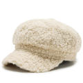 Fashion Fleece Baseball Cap Ladies Women Girls Baker Winter Warm Cap Boy Peaked Cap Newsboy Hat. 