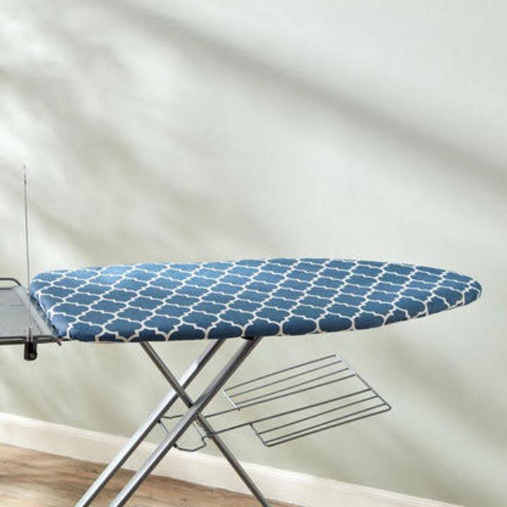 1 PC - 18 x 48 Inch Mini Ironing Board Cover - with 100% Cotton Iron Cover and Extra Thick Pad,Resists Scorching and Staining,Fits for Small Table Top Ironing Board