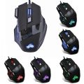 5500/3200/2400 DPI LED Optical USB Wired Gaming Mouse 7 /6/3 Buttons Gamer Computer Mice. 
