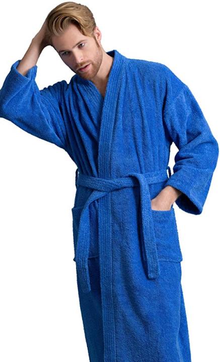 Bathrobe%20100%25%20Cotton%20%E2%80%93%20Soft%20Absorbent%20Terry%20Robe%20%7C%20Hotel%20Style%20Unisex%20Bath%20Robe%20%7C%20Quick%20Dry%20Shower%20Gown%20-%20Image%209