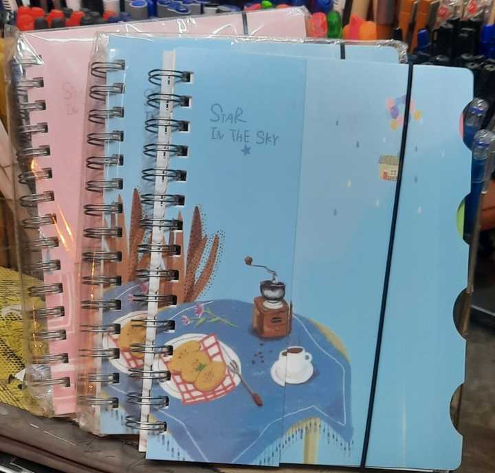 5-Subject%20Notebook%20with%20Dividers%20Index%20Tabs,%20Small%20Spiral%20Double%20Wiro%20Bind%20Ruled%20Notebooks%20for%20Women%20Students%20Teens%20Office%20School,%20190%20Pages%20Lined%20Paper,%20Green-A5%20Size(5.7x8.27inch)%20-%20Image%202