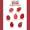 gogotales gogo embossed bow lip mud velvet matte lip gloss student affordable lipstick. 