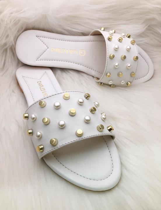 Charles Keithh-New Stylish Fancy Slipper For women