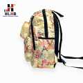 HLNB . Fendong Floral print school College Laptop backpack for teenage girls. 