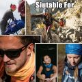 Bigfoot - Skull and Joker Movie Character Face Pattern Bandana Buff Scarf Mask for Cycling Exercise Racing. 
