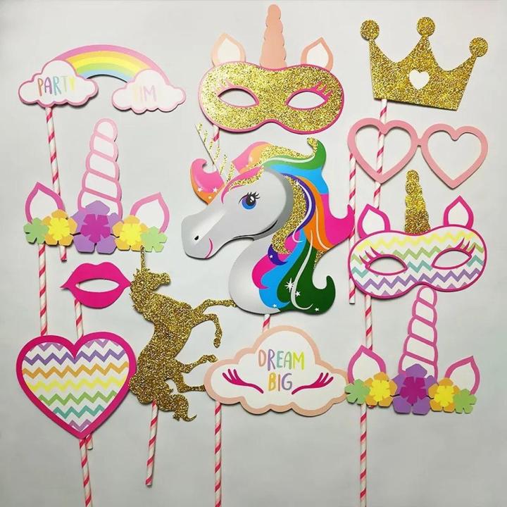 UNICORN BIRTHDAY PARTY PHOTO BOOTH PROP