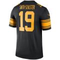 Men's Original Brand JuJu Smith-Schuster Pittsburgh Steelers Nike Color Rush Legend Player Jersey - Black. 