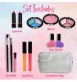Best Quality Kids Makeup Set Cosmetics Toy With Bag. 