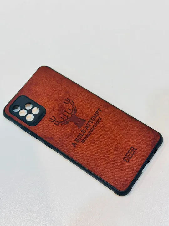 Asfand%20Brothers%20For%20%20Samsung%20A51%20Hybrid%20Soft%20TPU%20Deer%20Pattern%20Leather%20Shockproof%20Case%20Cover%20-%20%20Samsung%20A51%20Back%20Cover%20-%20Image%207